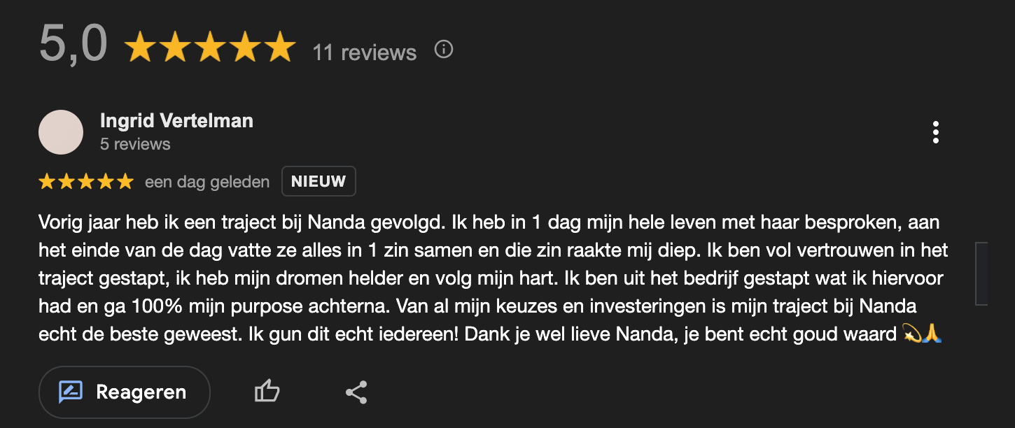 Google review